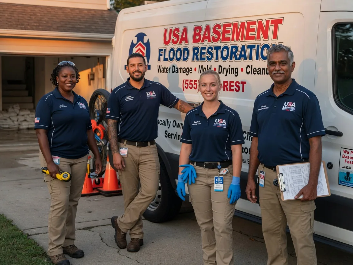 Basement Flood Cleanup company in Preston, MS